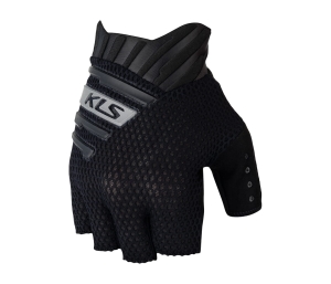 Rękawiczki KLS CUTOUT SHORT black XL