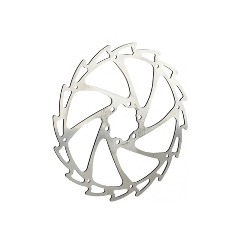 TARCZA HAMULCOWA 203mm 6 ŚRUB BLADE (SREBRNY)