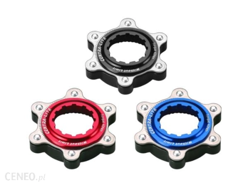 CENTERLOCK ACCENT DO TARCZ NA 6 ŚRUB (CZARNY)