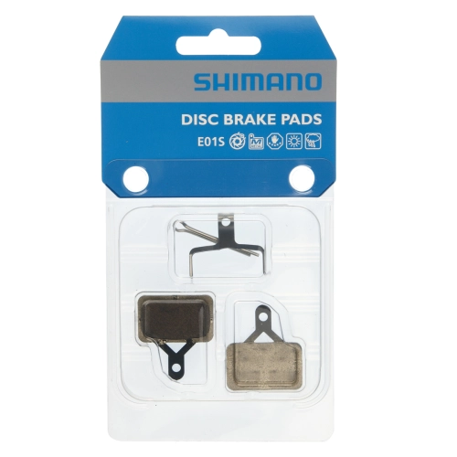 KLOCKI TARCZ. METAL. SHIMANO E01S 