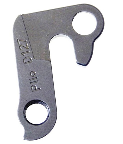 Hak ramy aluminiowy srebrny D127B 