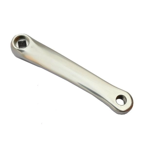 KORBA LEWA KWADRAT ALU MTB 170mm (SREBRNY)