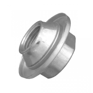 STOŻEK PIASTY TYŁ Z OSŁONĄ 10mm (SREBRNY)