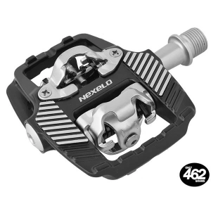 PEDAŁY SPD MTB PLATFORMOWE 9/16" 90x90mm