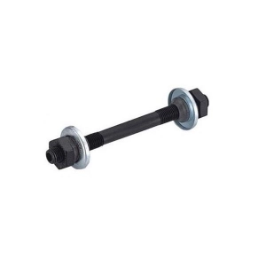 OŚ PIASTY PRZÓD QUANDO FI 10mm DŁ.108mm CZARNA