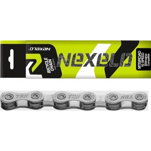 ŁAŃCUCH  8rz NEXELO E-BIKE 1/2x3/32" (136) SREBRNY