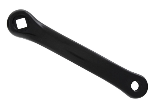 KORBA LEWA KWADRAT MTB ALU 170mm (CZARNA)
