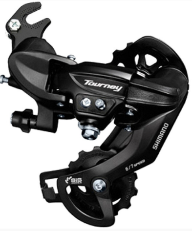 PRZERZUTKA TYŁ  6/7rz. SHIMANO RD-TY300 Z HAKIEM