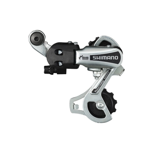 Przerzutka tył 6rz SHIMANO TOURNEY srebrna z adapt