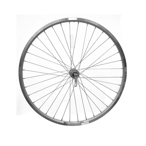KOŁO 26" PRZÓD MTB  SZPILKA SREBNE