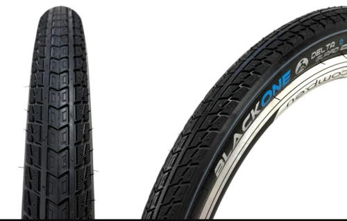 OPONA 28 x 1.75 +1mm BLACKONE biały pasek