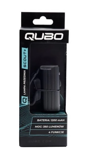 Lam.prz.USB QUBO SCOUT+,mat:ALU 350 Lm