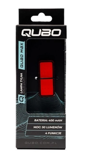 Lam.tyl.USB QUBO QUAD MAX,ALU 50lm