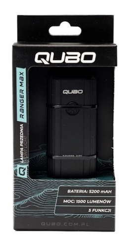 Lam.prz.USB QUBO RANGER MAX,ALU 1500 Lm