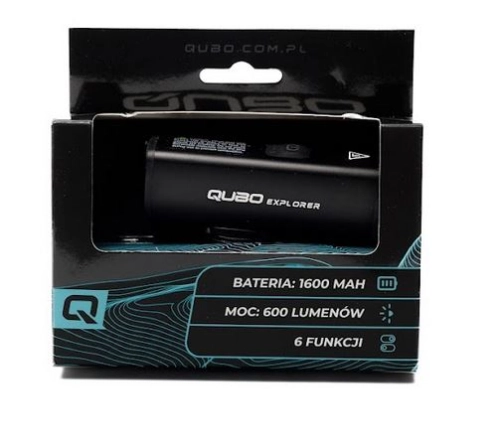 Lam.prz.USB QUBO EXPLORER,ALU 600Lm